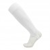 Men Breathable Plain Long Soccer Socks Knee High Footless Football Socks