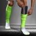 Men Breathable Plain Long Soccer Socks Knee High Footless Football Socks