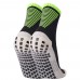 Men Cotton Striped Anti Slip Football Socks Mid-Calf Sports Grip Socks