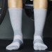 Men Nylon Breathable Road Riding Athletic Crew Socks Reflective Cycling Socks