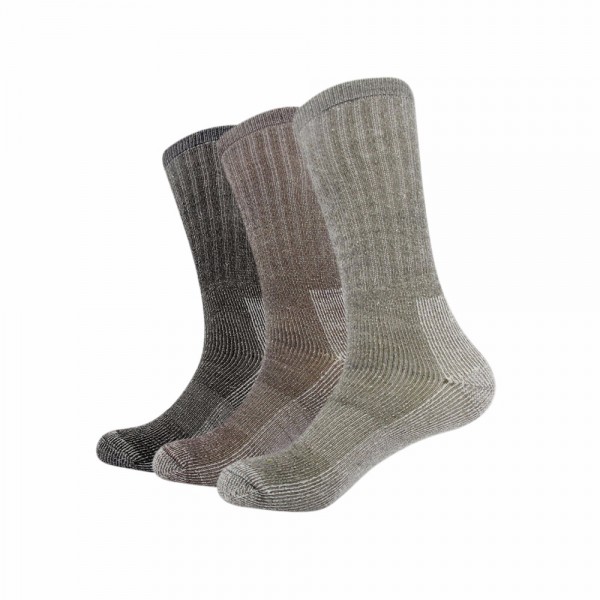 Hiking Thick Warm Winter Thermal Cushion Hiking Socks 5 Pairs Mens Merino Wool Socks