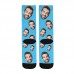 custom heat transfer print socks