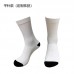 custom blank white print socks custom blank white print socks