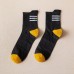 Polyester OEM graphic crew socks