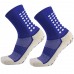 Athletic Customized Grip Football Running Socks Men Grip Soccer Socks