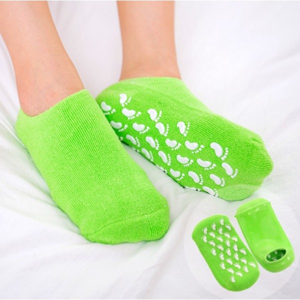 Callus Rough Foot Care Treatment Soft Silicone Spa Socks Lined Infused Lotion Gel Socks Callus Rough Foot Care Treatment Soft Silicone Spa Socks Lined Infused Lotion Gel Socks
