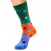 Cotton Dots custom Colorful funny socks teen boys tube Men crazy socks