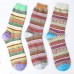 Custom Knitted easter dress socks fancy funny Breathable vintage socks