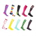 Custom knee high socks compression durable running marathon hiking socks