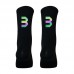Mountain bicycle reflecticve custom socks cushion knitted sports socks