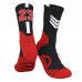 Cotton custom basketball sweat absorbent premium crew men sport socks