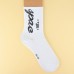 Custom black and white compression athletic crew unisex elastic sport socks Custom black and white compression athletic crew unisex elastic sport socks