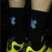 Mountain bicycle reflecticve custom socks cushion knitted sports socks