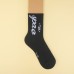 Custom black and white compression athletic crew unisex elastic sport socks Custom black and white compression athletic crew unisex elastic sport socks