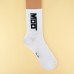 Custom black and white compression athletic crew unisex elastic sport socks Custom black and white compression athletic crew unisex elastic sport socks