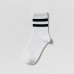 Mid calf men training tube socks breathable sport outdoor custom tennis socks