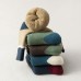 Wholesale Custom Splicing Retro Business Thick Crew mens dress wool socks