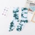 Crew seamless cotton eco friendly funky socks custom logo tie dye socks