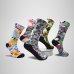 Custom socks fashion mid calf heated men 360 degree digital print socks Custom socks fashion mid calf heated men 360 degree digital print socks
