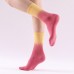 fashion gradient color silicone grip tie-dyed anti slip football sports socks