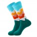 Unisex custom design fashion socks crew colorful cotton funny socks Unisex custom design fashion socks crew colorful cotton funny socks