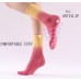 fashion gradient color silicone grip tie-dyed anti slip football sports socks