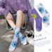 Wholesale crew crazy socks Beautiful Flower Fancy women funny socks