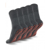 Non Slip Grips Non Skid Crew Socks Hospital Diabetic Yoga Pilates socks for Men Women