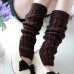 Soft Over the Knee High Leg Warmer Artificial Wool Thigh High Winter Long Boot Socks