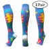 Polyester knee high compression sock for Shin Splints Speed-up Muscle Recovery
