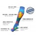 Polyester knee high compression sock for Shin Splints Speed-up Muscle Recovery