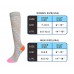 15-21 mmhg crew compression socks Over-the-Calf Flight compression sock