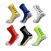 Custom elastic silicone socks men silicone nonslip soccer socks