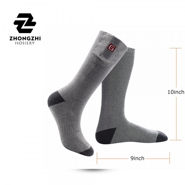 Heated Socks Thermal Battery Powered Men Skiing Sock Winter Thick Warm Cotton Socks Heated Socks Thermal Battery Powered Men Skiing Sock Winter Thick Warm Cotton Socks