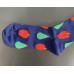 Knee High 20-30 mmhg Fun Flower Design Running Hiking Compression Socks