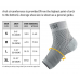 Customs logo color graduated 20 30 mmhg medical compression ankle sock