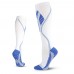 Running Women Men labor  Colorful Knee High running Compression stocks