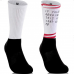 3D Printed Customized White Crew Sports Athletic Blank Sublimation Sock 3D Printed Customized White Crew Sports Athletic Blank Sublimation Sock