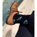 Fashion dress socks Multi color sport crew sock for men running