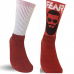 3D Printed Customized White Crew Sports Athletic Blank Sublimation Sock