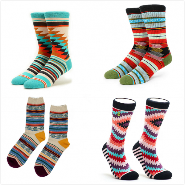Customized Colorful Casual Socks Breathable Cotton Crew Sports Socks Customized Colorful Casual Socks Breathable Cotton Crew Sports Socks
