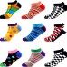 Customized Dress Cool Colorful Fancy Ankle Socks Novelty Casual Combed Cotton Socks Pack