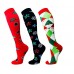 OEM flight nurse medical compression sock with over the calf height