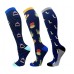 OEM flight nurse medical compression sock with over the calf height