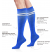 Customized Rainbow Color Socks Stripe Colorful  Fashion Sports  Stripe Compression Socks