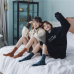 Fashion Soft Warm Comfort Winter Crew Cute Girls Colorful Dots Loose Wool Socks Fashion Soft Warm Comfort Winter Crew Cute Girls Colorful Dots Loose Wool Socks
