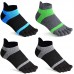Unisex Toe Socks Mesh Wicking Athletic No Show Running Five Finger Crew Socks Unisex Toe Socks Mesh Wicking Athletic No Show Running Five Finger Crew Socks