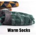 Winter Warm Crew Socks Women Men Wholesale Custom Vintage Argyle Soft Socks