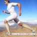 Nursing Solid Color Nude High Performance Fabric Arch Support Compression Socks
