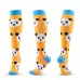 Cute Animals Customized OEM Funky Novelty Soft Durable Cotton Compression Socks